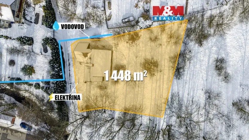 Prodej pozemku pro bydlení, Křižany, 1448 m2