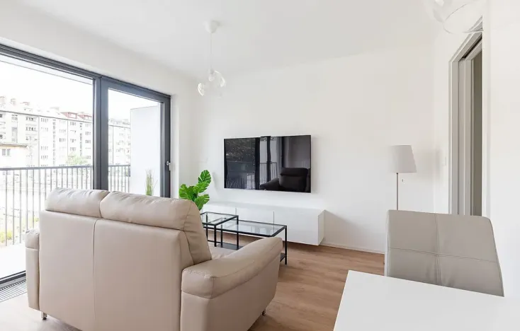 Pronájem bytu 1+kk, Brno - Veveří, Lidická, 52 m2