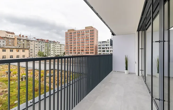Pronájem bytu 1+kk, Brno - Veveří, Lidická, 52 m2