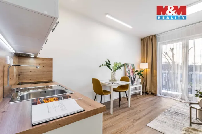 Pronájem bytu 1+kk, Kladno - Dubí, Ke křížku, 28 m2