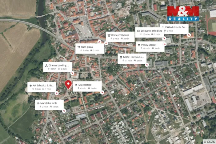 Prodej rodinného domu, Dobřany, Stromořadí, 86 m2