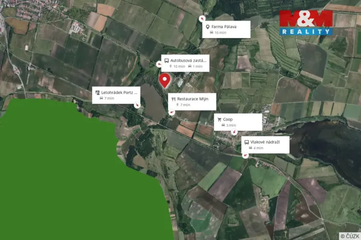 Prodej zahrady, Mikulov, 781 m2