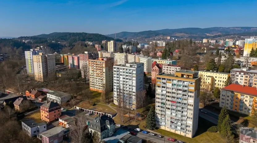 Pronájem bytu 2+1, Jablonec nad Nisou, Budovatelů, 58 m2