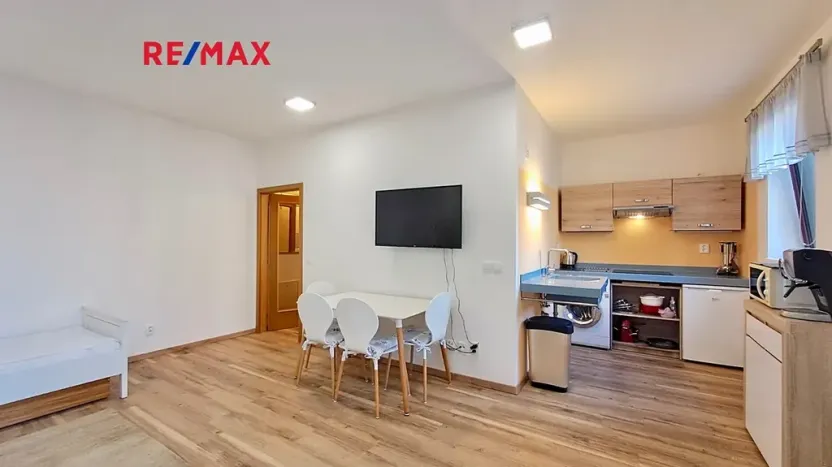 Pronájem bytu 1+kk, Praha - Podolí, Na hřebenech I, 34 m2