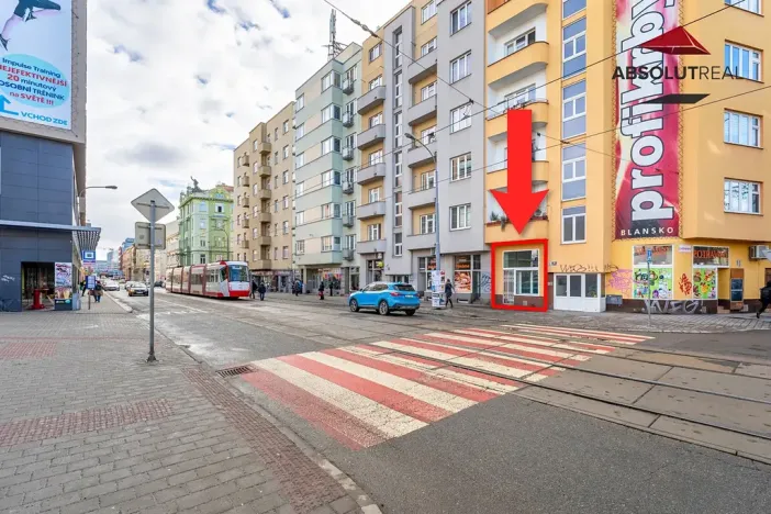 Pronájem obchodního prostoru, Brno, Hybešova, 43 m2