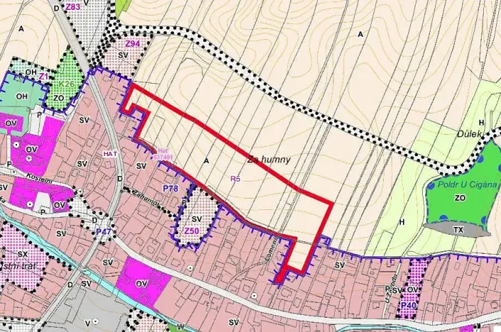 Prodej pozemku pro bydlení, Hať, 1050 m2