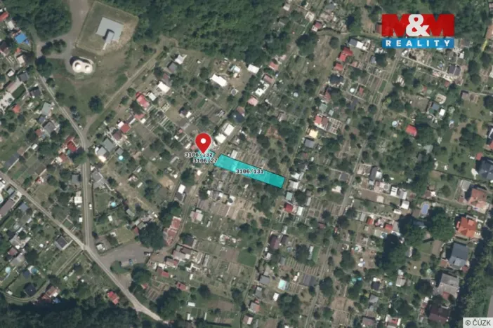 Prodej zahrady, Kadaň, 541 m2