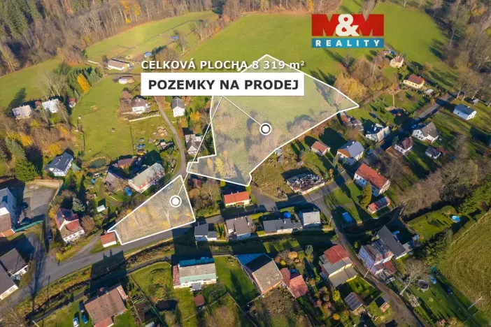 Prodej pozemku pro bydlení, Chřibská - Horní Chřibská, 8319 m2