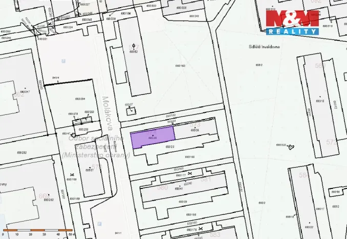 Pronájem bytu 3+kk, Praha - Karlín, Molákova, 56 m2