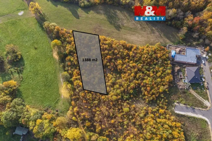 Prodej pozemku pro bydlení, Dubí - Mstišov, 1388 m2