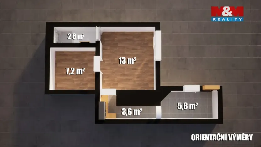 Prodej, Česká Lípa, Žižkova, 39 m2