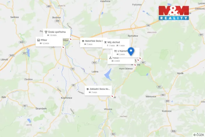 Prodej rodinného domu, Hukvaldy - Dolní Sklenov, 200 m2