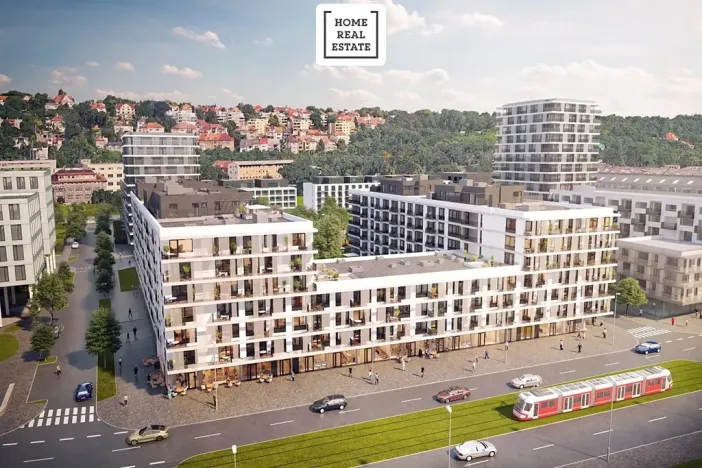 Pronájem bytu 2+kk, Praha - Vysočany, Kolbenova, 55 m2