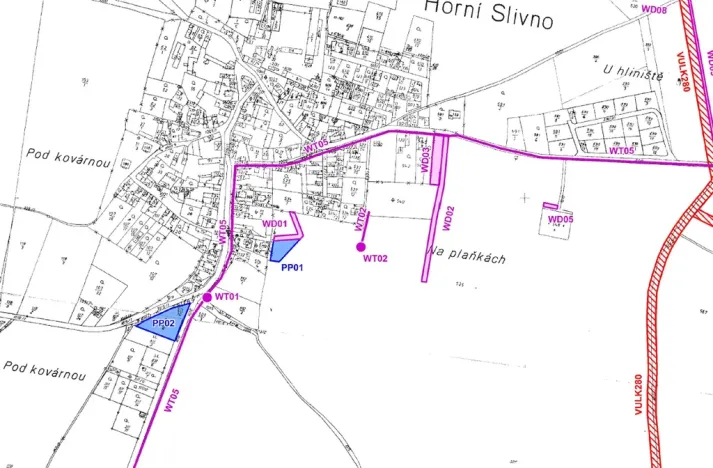 Prodej pozemku pro bydlení, Horní Slivno, 4605 m2