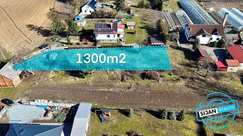 Prodej pozemku pro bydlení, Brumovice, 1300 m2