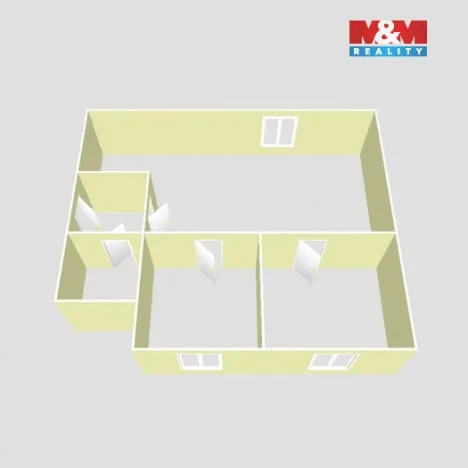 Pronájem bytu 3+kk, Církvice, 75 m2