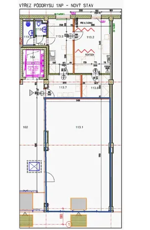 Pronájem obchodního prostoru, České Budějovice, České Vrbné, 72 m2