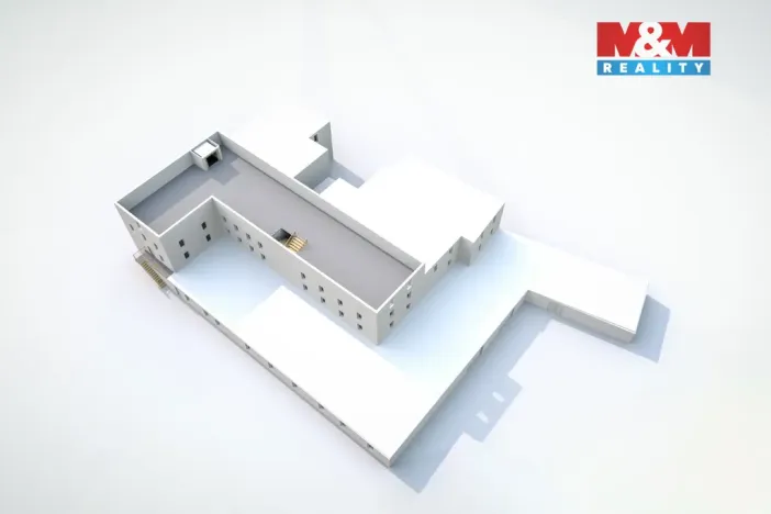 Prodej výrobních prostor, Jílové, Teplická, 3160 m2