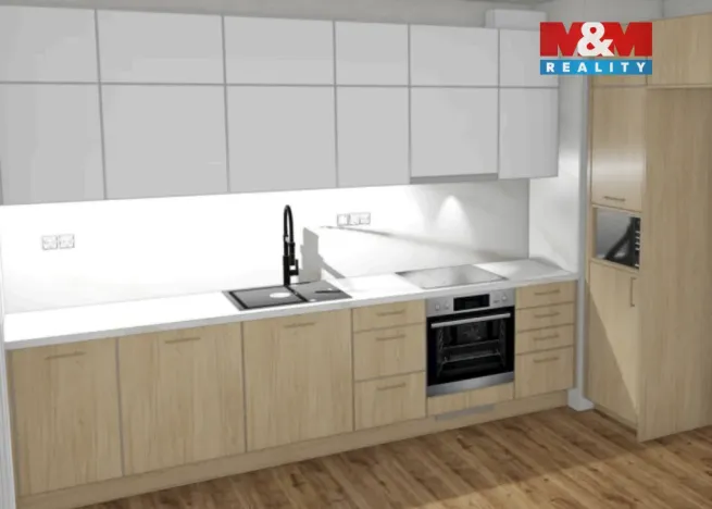 Pronájem bytu 3+kk, Jihlava - Horní Kosov, Heidenheimská, 61 m2