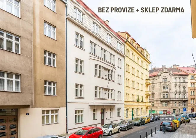 Pronájem bytu 2+kk, Praha - Bubeneč, Sládkova, 58 m2