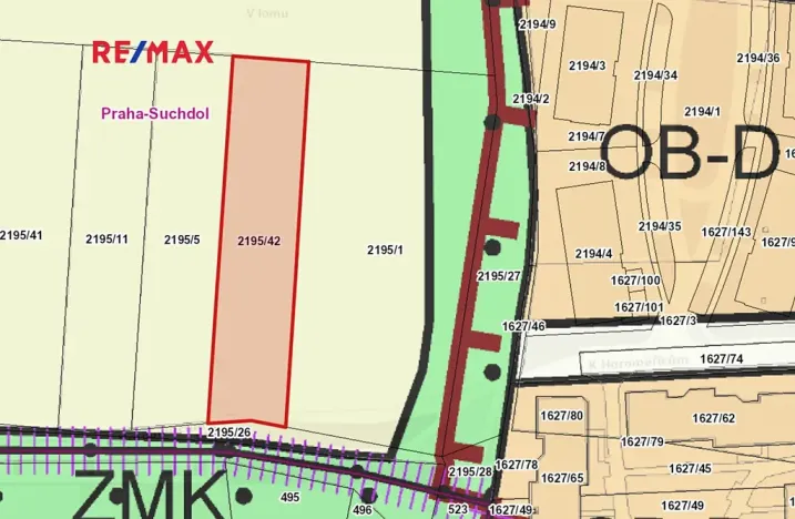 Prodej pole, Praha, 2739 m2