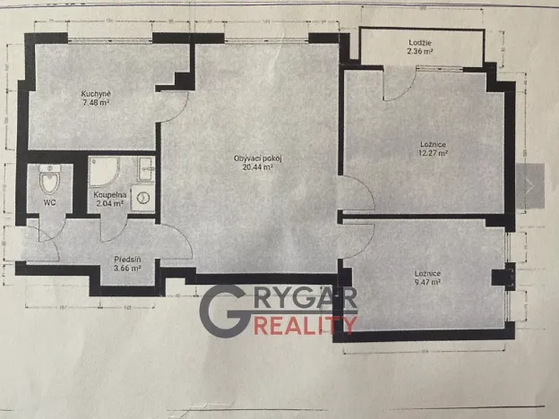 Prodej bytu 3+1, Praha - Modřany, U zastávky, 60 m2