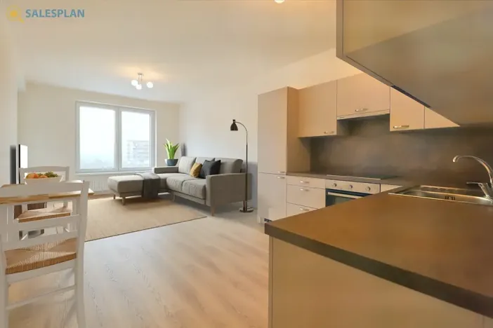 Prodej bytu 2+kk, Praha - Hlubočepy, náměstí Olgy Scheinpflugové, 58 m2