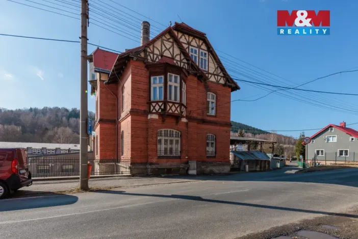 Prodej rodinného domu, Kraslice, B. Smetany, 710 m2