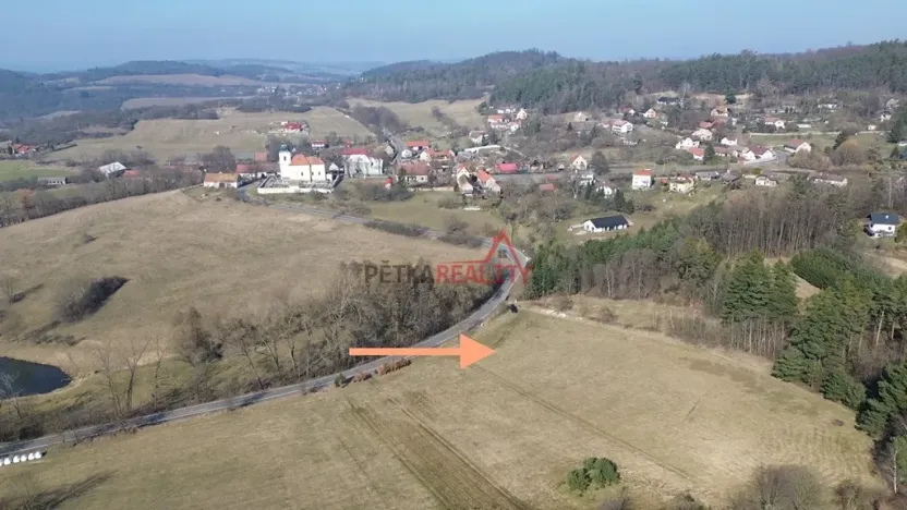 Prodej pozemku pro bydlení, Vysoký Újezd, 1091 m2