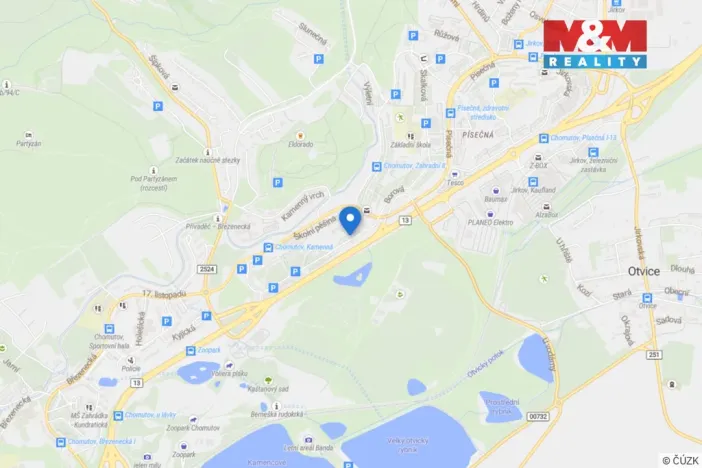 Prodej bytu 2+1, Chomutov, Kamenná, 68 m2