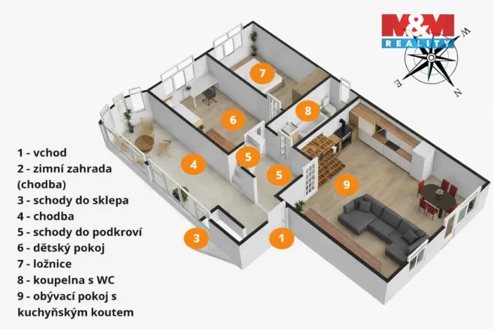 Prodej rodinného domu, Trhová Kamenice, Husova, 108 m2
