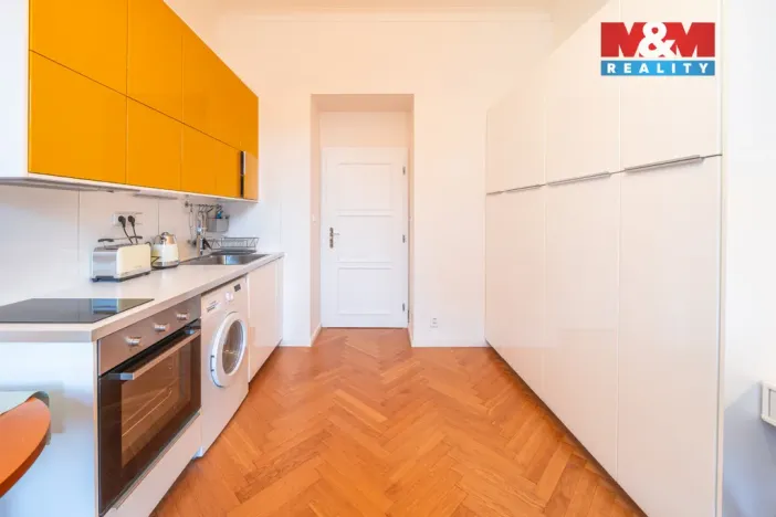 Pronájem bytu 1+kk, Praha - Nusle, náměstí Bratří Synků, 23 m2