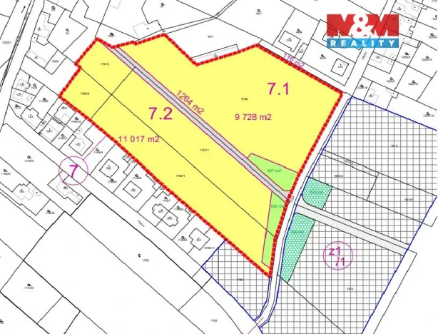 Prodej pozemku pro bydlení, Libomyšl, 11177 m2