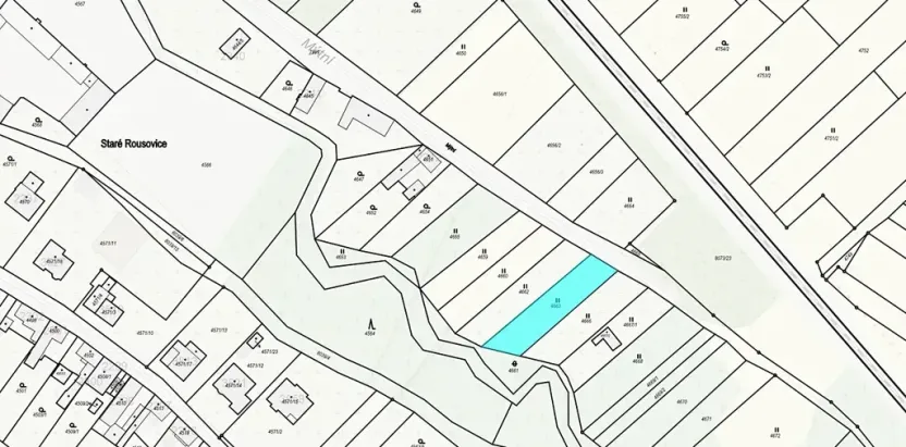 Prodej podílu louky, Mělník, 1824 m2