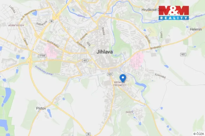 Prodej bytu 2+1, Jihlava, Polní, 52 m2