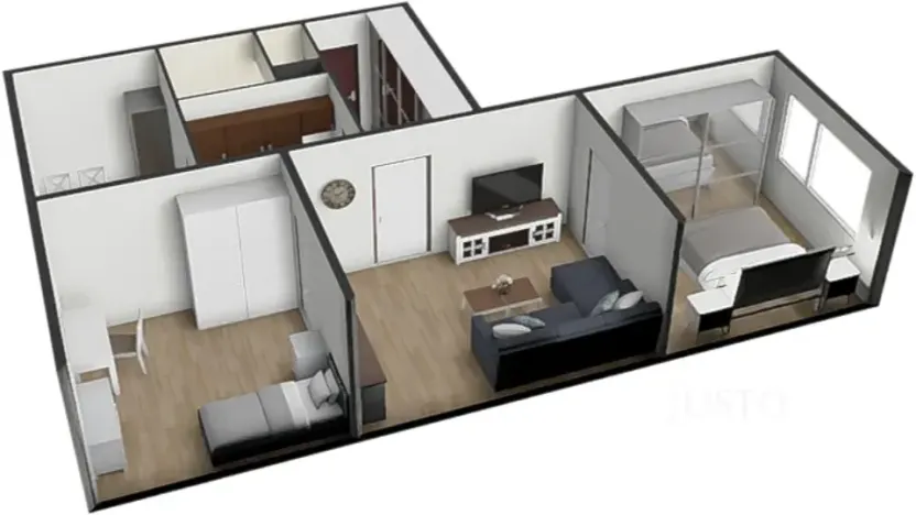 Prodej bytu 3+1, Písek, Na Stínadlech, 64 m2