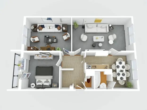 Prodej bytu 3+1, Tišnov, Halasova, 73 m2