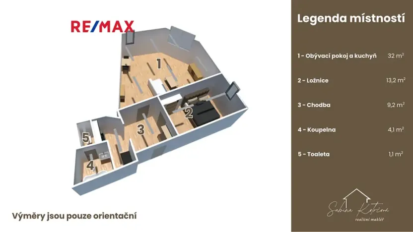 Prodej bytu 2+kk, Hradec Králové, Za Škodovkou, 68 m2