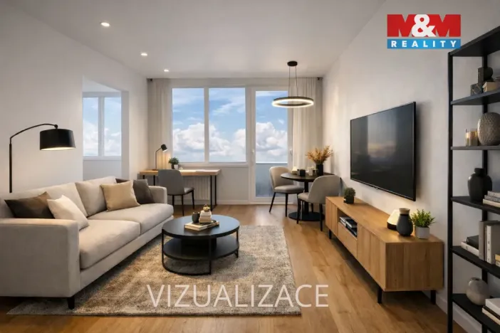 Prodej bytu 3+1, Kladno - Kročehlavy, Ústecká, 55 m2