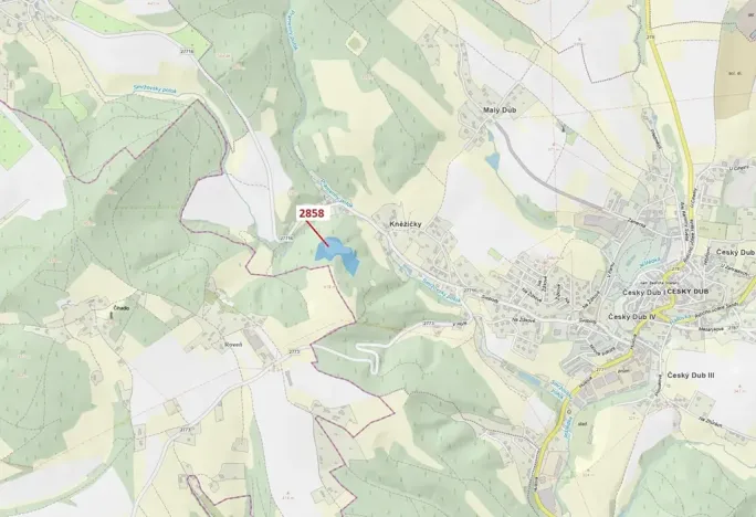 Dražba louky, Český Dub, 16722 m2