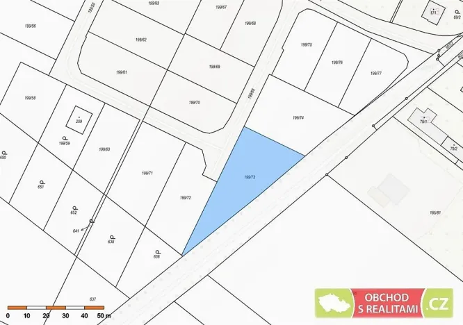 Prodej pozemku, Stolany, 1366 m2