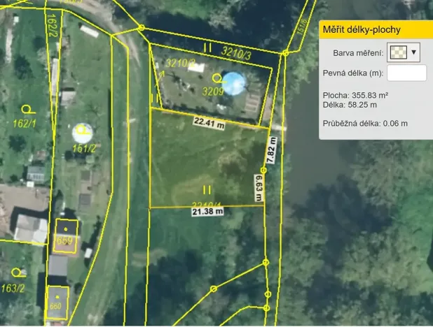 Prodej zahrady, Staňkov, Plovární, 355 m2