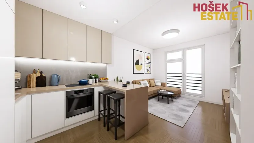 Prodej bytu 2+kk, Brno, Netušilova, 41 m2