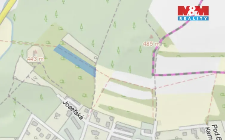 Prodej louky, Velké Popovice, 4038 m2