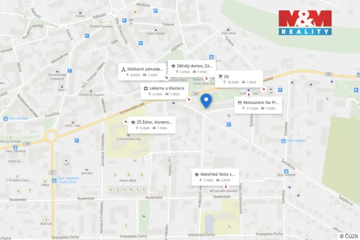 Prodej bytu 2+1, Žatec, Pražská, 61 m2