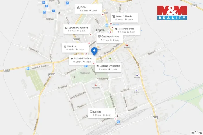 Prodej rodinného domu, Kojetín - Kojetín I-Město, Svatopluka Čecha, 41 m2