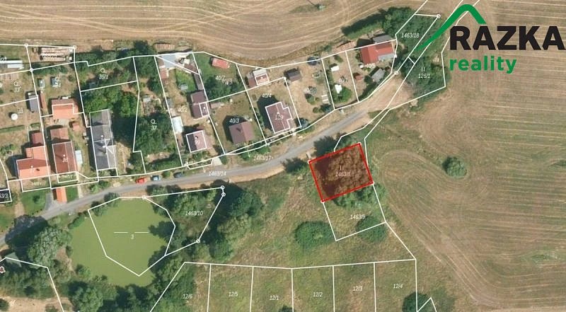 Prodej zahrady, Tisová, 393 m2