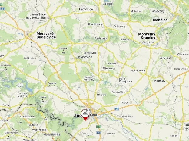 Prodej pozemku, Znojmo, 1683 m2