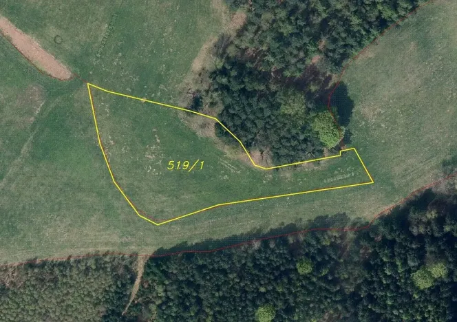 Prodej pole, Cvikov - Trávník, 7470 m2