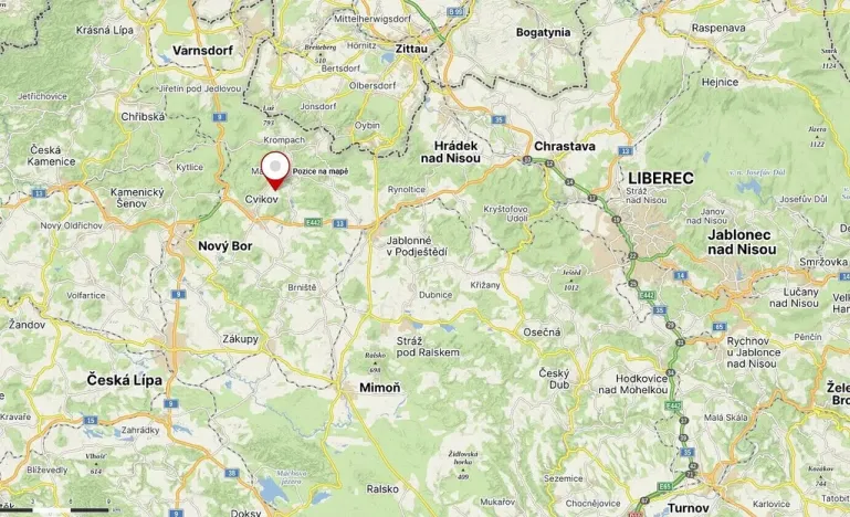 Prodej pole, Cvikov - Trávník, 7470 m2